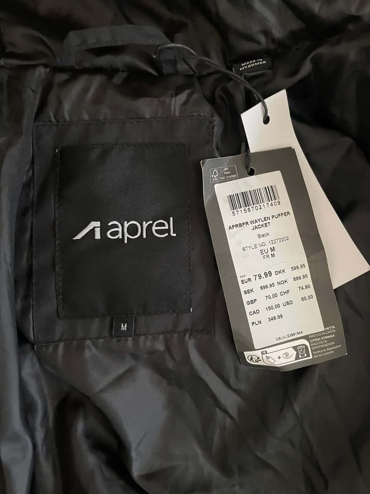 APREL kurtka ocieplana roz. M — zdjęcie 3