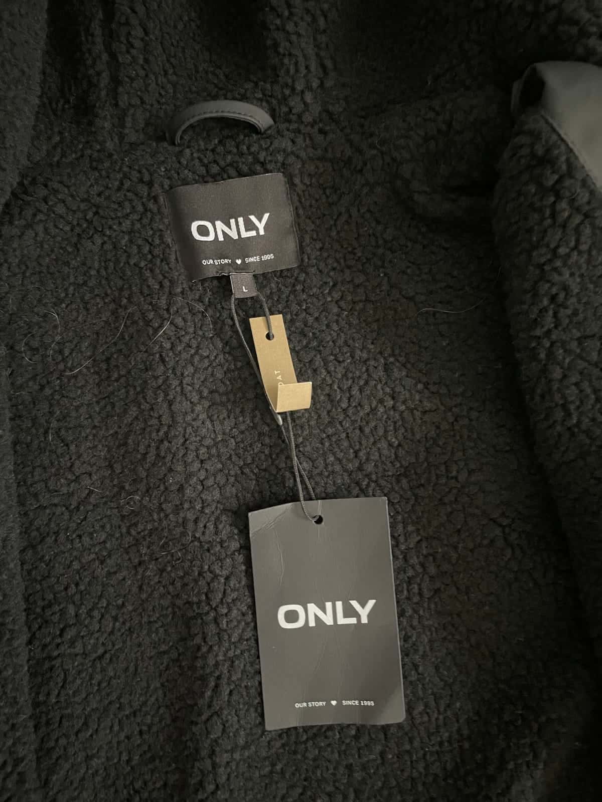 ONLY onlsally kurtka przeciwdeszczowa typu parka roz. L — zdjęcie 4