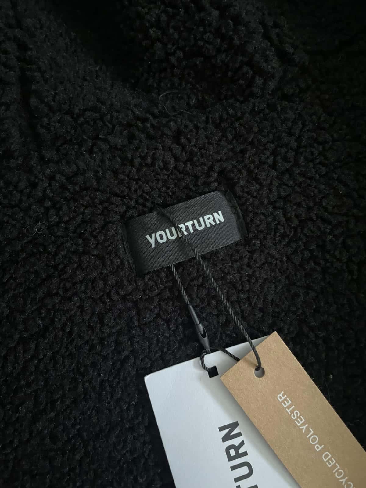 YourTurn Kurtka bomberka unisex kurtka ze sztucznej skóry roz. L — zdjęcie 5
