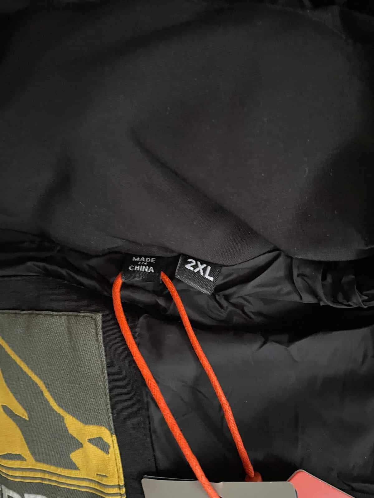 Kamizelka puchowa z kapturem Superdry Jet Black Everest roz. XXL — zdjęcie 8