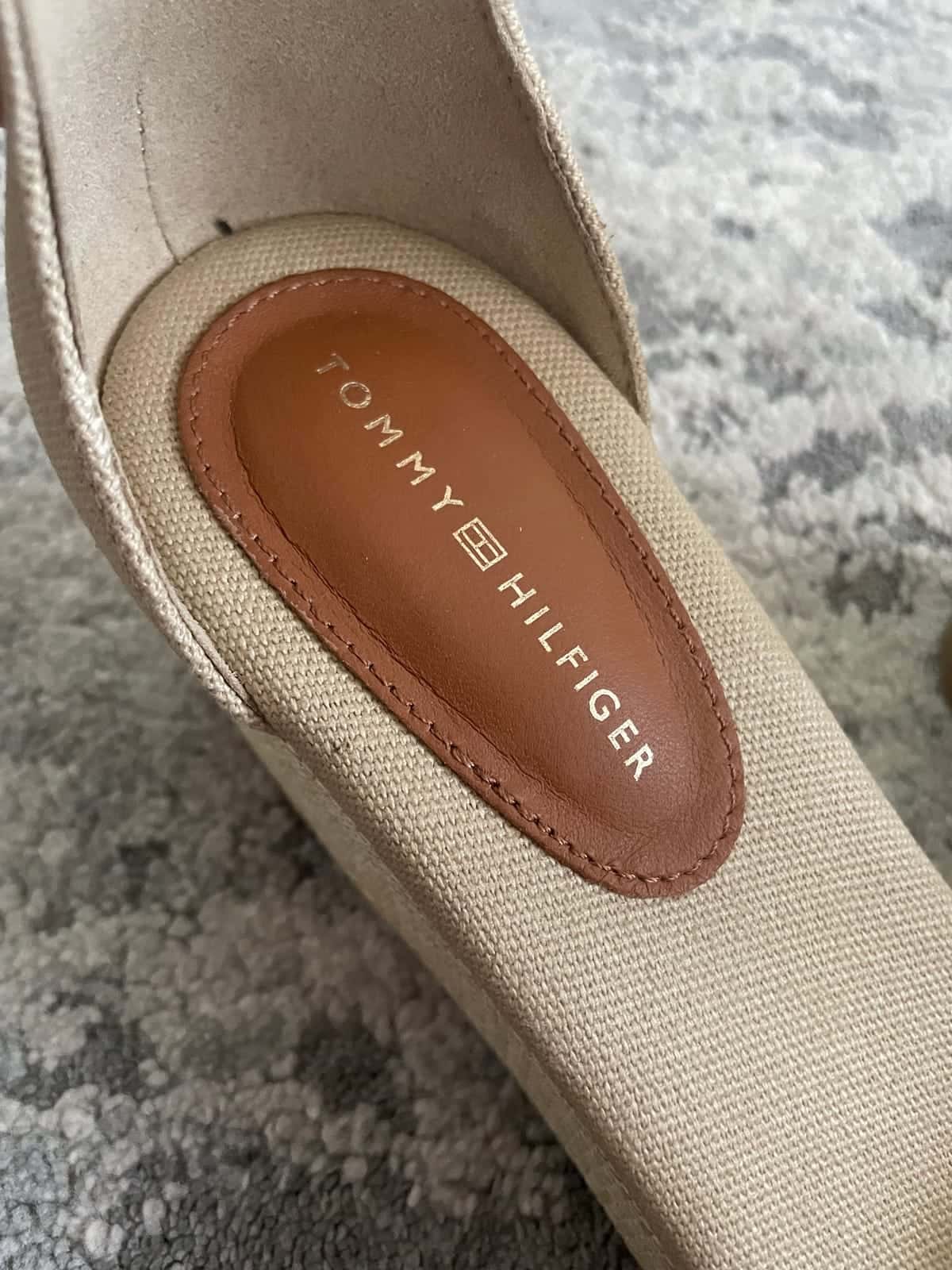 Koturny z dodatkiem skóry Tommy Hilfiger — zdjęcie 8