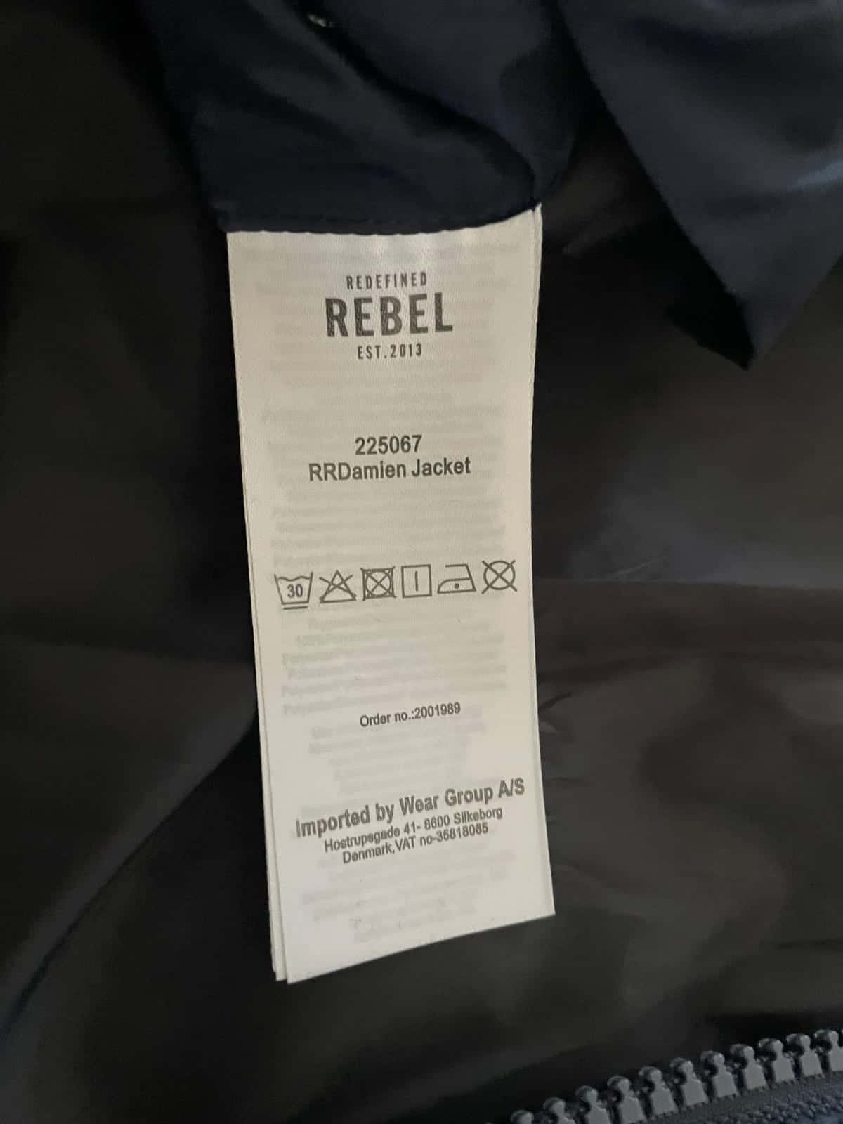 Redefined Rebel Kurtka puchowa czarna roz. XXL — zdjęcie 5