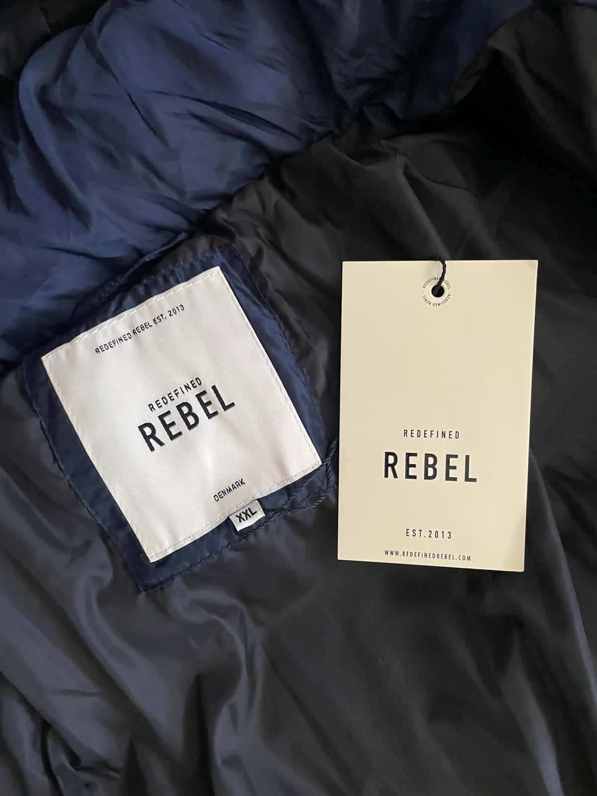 Redefined Rebel Kurtka puchowa czarna roz. XXL — zdjęcie 3
