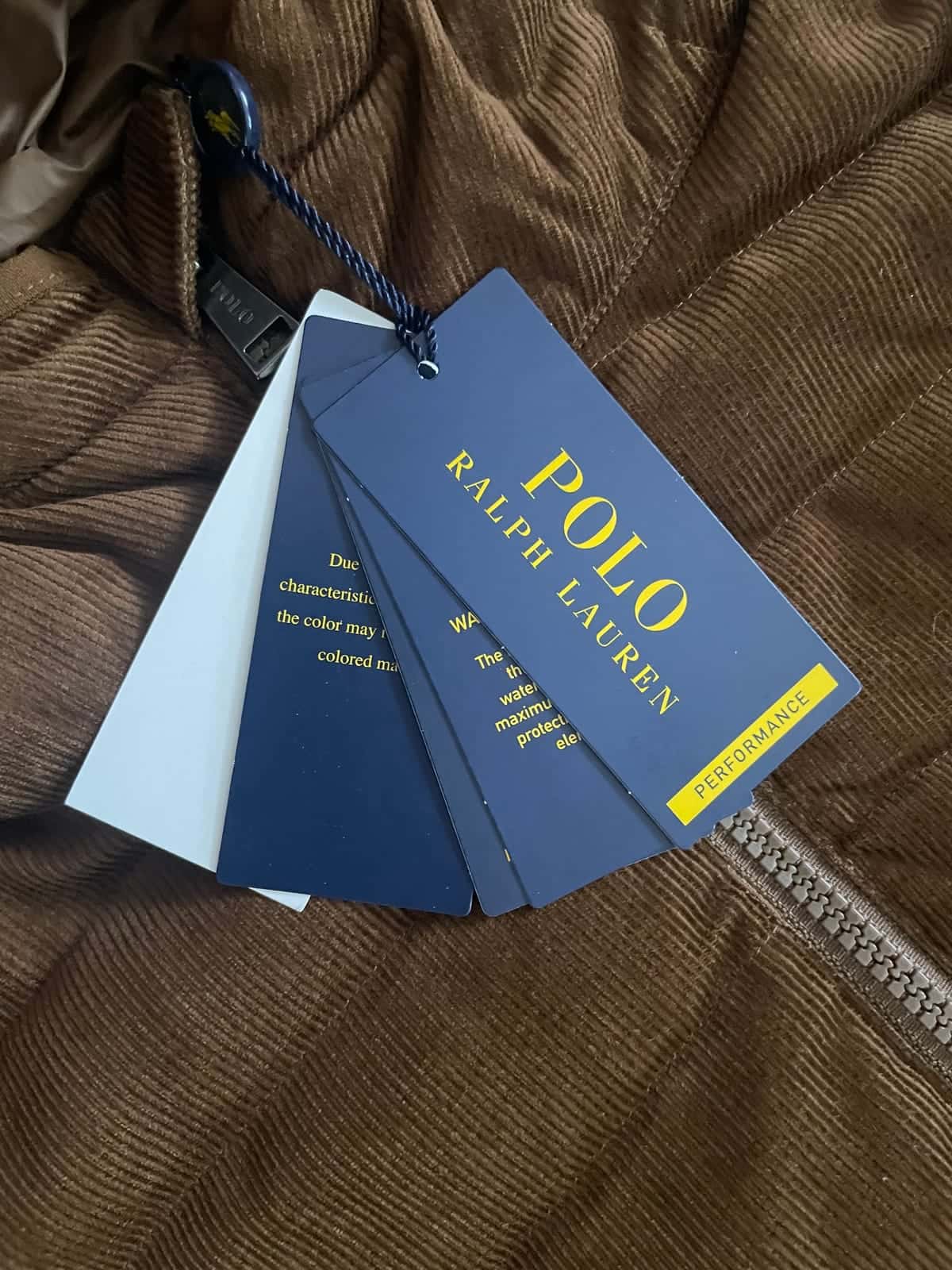 Polo Ralph Lauren Kurtka przejściowa brązowa roz. XL — zdjęcie 5